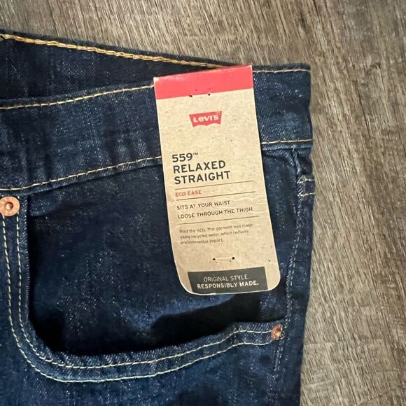 Levi's 559 Relaxed Straight Big and Tall-Size 52x30 - Picture 4 of 8